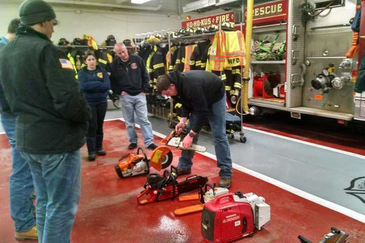 Ho-Ho-Kus Volunteers' Open House Observes Fire Prevention Week