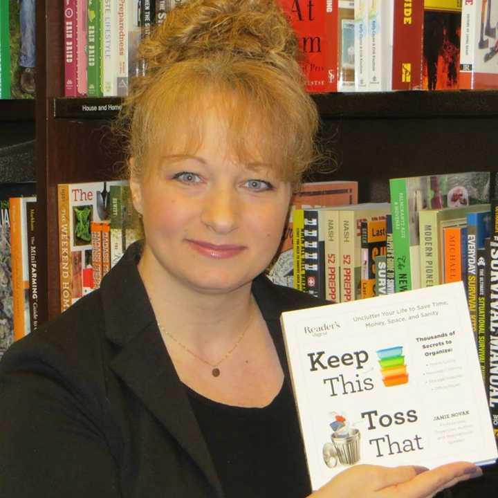 Author of &quot;Keep This Toss That&quot; Jamie Novak will be at the Ridgewood Public Library.