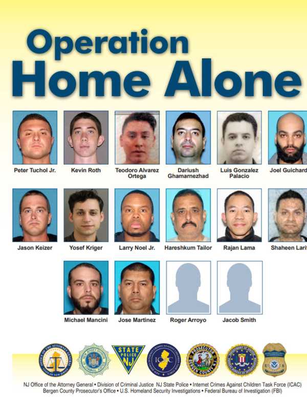 'Operation Home Alone' Sting: Rockland, Westchester Men Accused Of Trying To Meet Kids For Sex