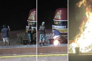 Police Search For Arsonists Who Damaged Famous Key West Landmark