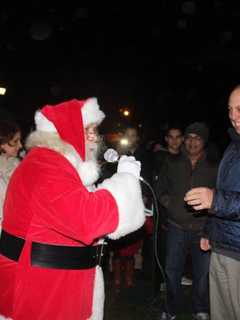 Santa Visits Franklin Lakes Firehouse