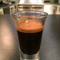 <p>A shot of espresso at Salomé Café in Clifton.</p>