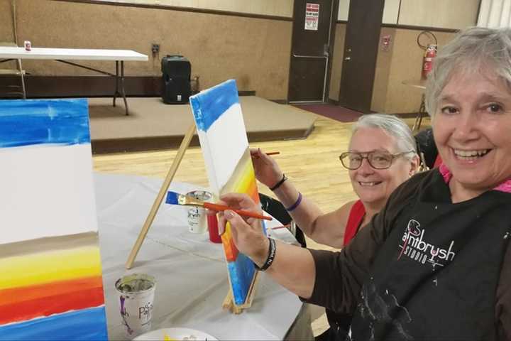 Paint Along With West Milford Church