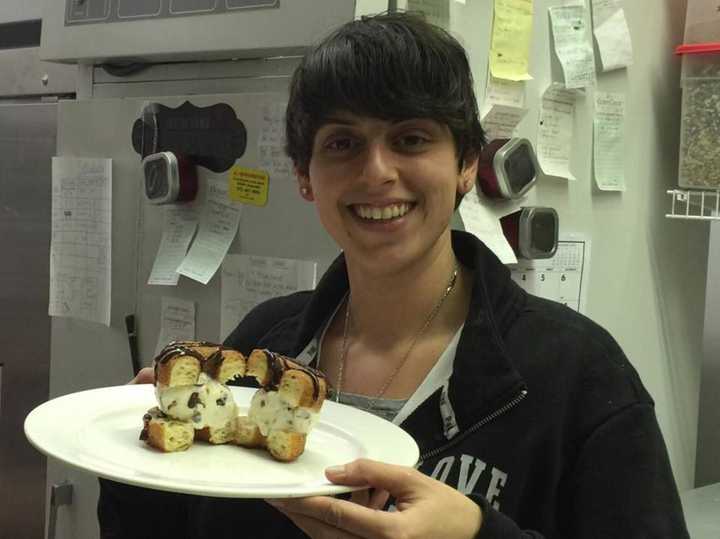 Benny&#x27;s Luncheonette&#x27;s owner shows off a sweet creation for Fair Lawn&#x27;s A Taste of Our Town.