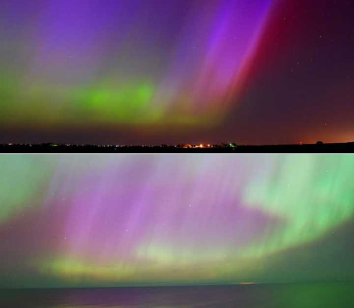 Aurora Borealis could be visible in the Northeast tonight. 