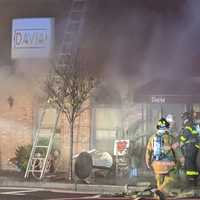 <p>The fire at Davia Restaurant in Fair Lawn broke out on the ground floor and quickly spread.</p>