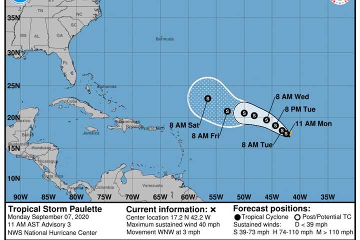 New Tropical Storm Forms In Atlantic: Here's Latest Projected Path