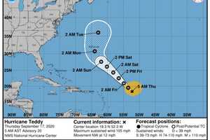 Teddy Strengthens Over Atlantic, Expected To Be Major Hurricane