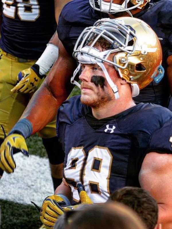 Former Demarest Football Player Wraps Up Sophomore Year At Notre Dame