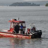 <p>Crews search for a Beacon man who died in the Hudson River Tuesday afternoon.</p>