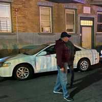 <p>Detectives collect evidence at the scene of fatal shooting at Van Houten and Summer streets in Paterson.</p>