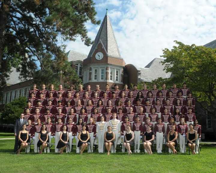 The Ridgewood High School Marching Band. Members from all of the school&#x27;s bands will be selling fruit in January to support the high school&#x27;s band program.