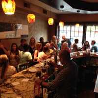 <p>Happy hour at Trevi Ristorante in Harrison.</p>