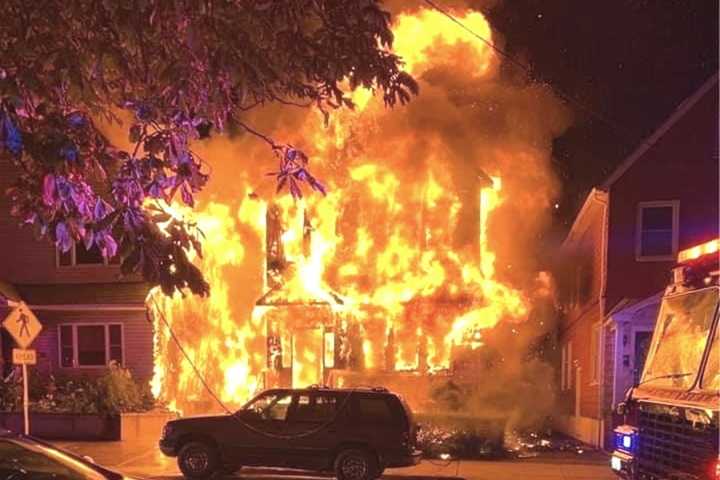 PHOTOS, VIDEO: Multi-Alarm Fire Engulfs Garfield Homes