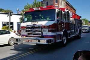 Fire Damages Milan Barn 