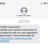 <p>Another scam text.</p>