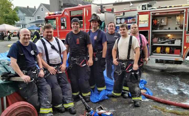 Franklin Lakes fire crew.