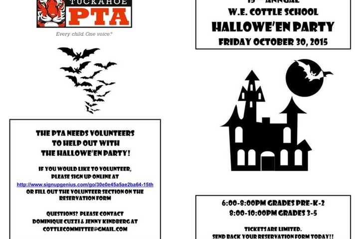 Tuckahoe PTA Seeks Volunteers For Halloween Celebration