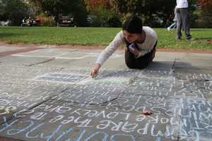 Scarsdale Students Take Part In Open Air Poetry Appreciation 