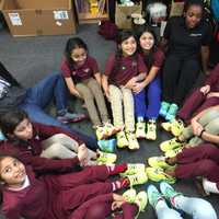 <p>Girls on the Run&#x27;s New City athletes got new pairs of running shoes in addition to the organization&#x27;s new Jersey City site.</p>