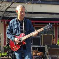 <p>Joe Oriente rocks out at the 10th Annual Motorcycle Classic with Ridgewood&#x27;s Dads Night Band on Oct. 18.</p>