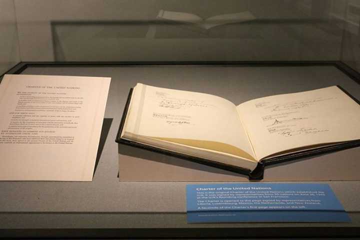 As UN Turns 70, See Charter, Hear Roosevelt Talk At Hyde Park's FDR Museum