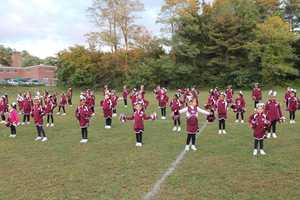 Band, Cheerleaders Add Spark To Ossining Football Game