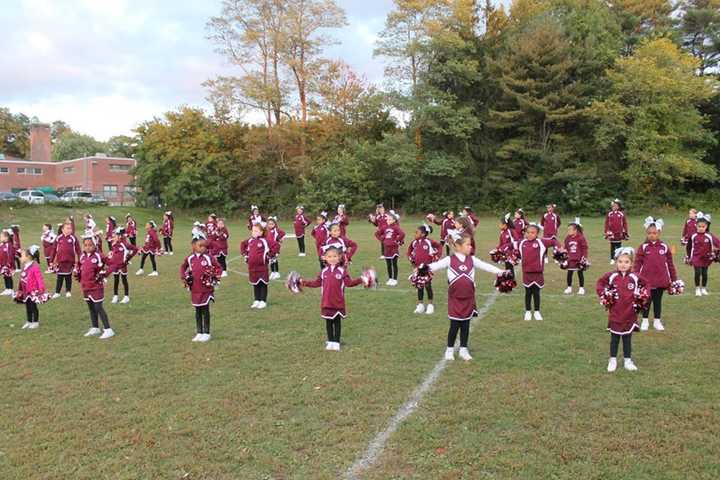 Band, Cheerleaders Add Spark To Ossining Football Game