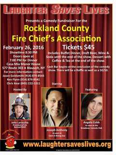 Comedy Fundraiser On Stage In Blauvelt