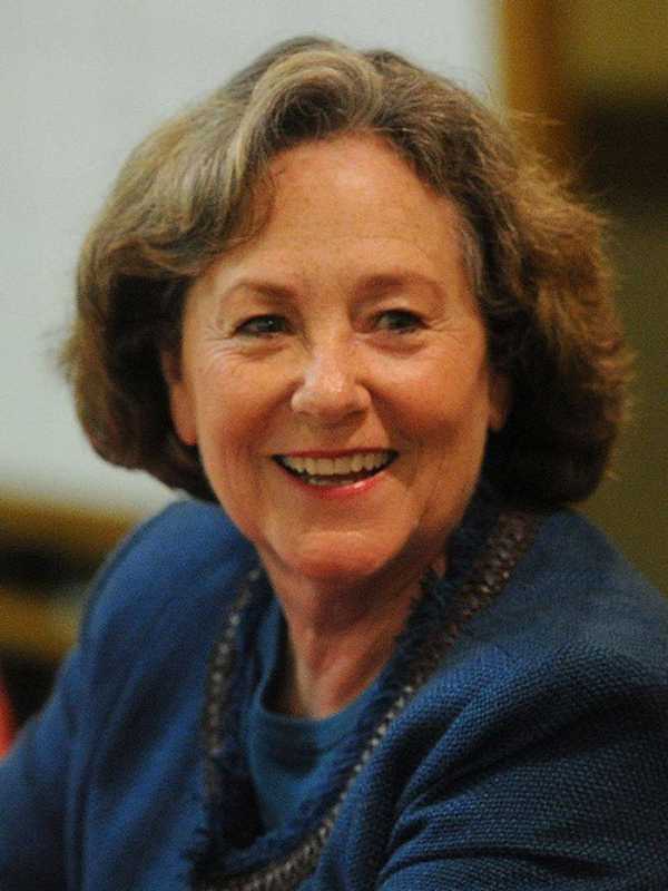 Mary-Jane Foster Makes Stop At Mayoral Forum At Bridgeport's Watermark