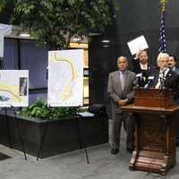 <p>Bill Pascrell and Passaic County officials formed the North Jersey Rail Coalition</p>