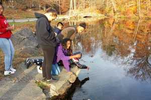 Peekskill Students Conduct Water Study Test On Lake Mitchell