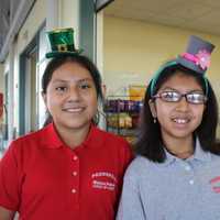 <p>Peekskill Middle School students celebrate Spirit Week with crazy hats. </p>