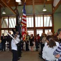 <p>The United State Navy sent flags that flew over the USS Roosevelt, adopted as the official warship of Dutchess County.</p>