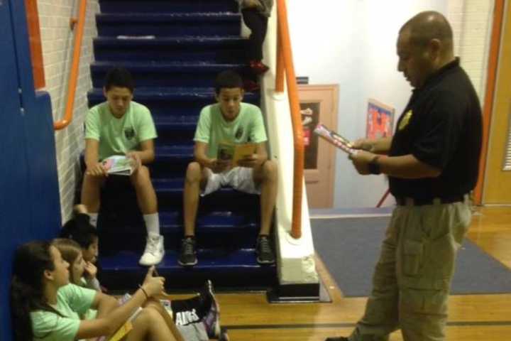 Lodi Police Talk Cyber Bullying With Junior Academy Cadets