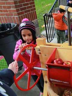 Mount Pleasant Kindergarten Classes Make Apple Cider