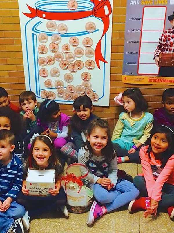 Barnard Early Childhood Center Awash in Red and Purple