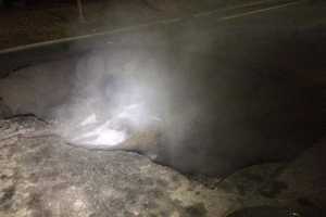 Sinkhole Closes Marble Avenue In Pleasantville