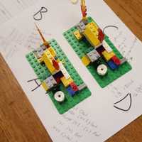 <p>Oradell firefighters practiced communication skills by building with legos.</p>