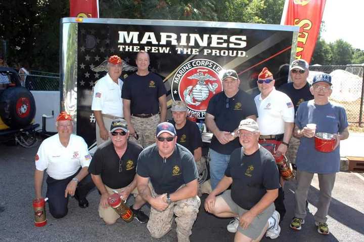 The Marines meet in Oakland and organize dozens of charitable events each year.
