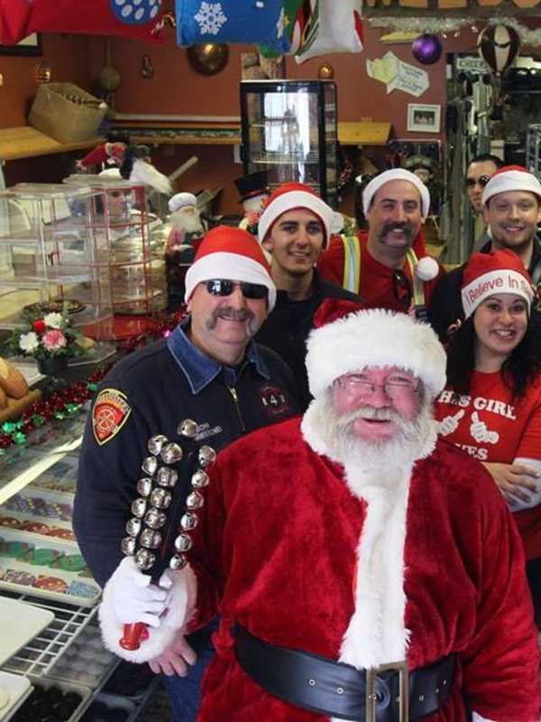 Brewster Fire Department Hands Out Candy Canes
