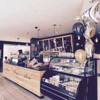 <p>Cafe Leah in Palisades Park.</p>