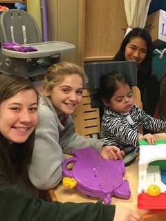 Wanaque Students Brighten Holidays For Children At Pediatric Center