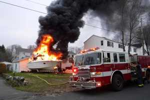 Danbury Boat Fire Spreads To Multi-Family Home On Hospital Avenue
