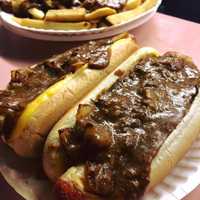 <p>Get your dogs at Libby&#x27;s Lunch.</p>