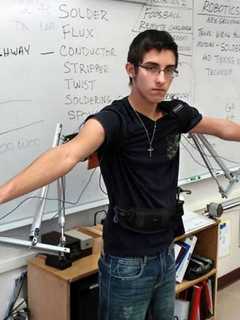Wayne Student Builds Robotic Exoskeleton