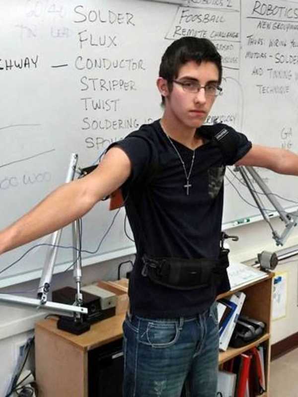 Wayne Student Builds Robotic Exoskeleton