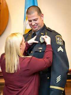 Weston Police Promote Travis Arnette To Sergeant