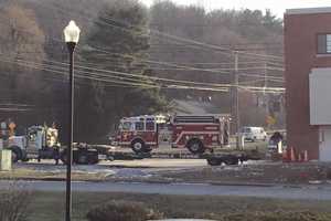 Fire Truck Towed From LaGrange Firehouse