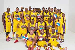 Harlem Wizards Challenge Teachers At Waldwick High School Game